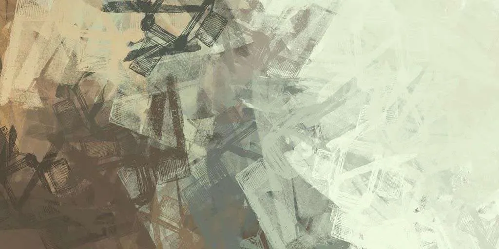 Фотообои в интерьере зеленая монохромная абстракция  9-1338 фото