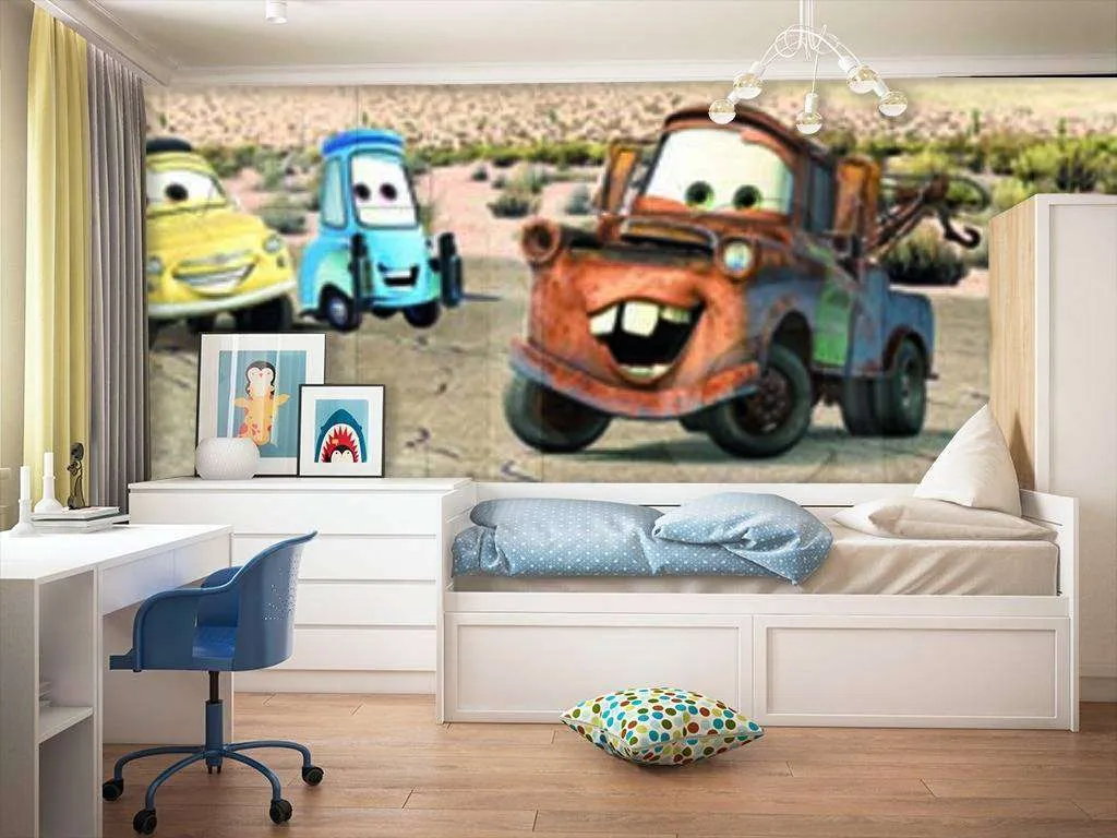 Фотообои Тачки панорама  12-252