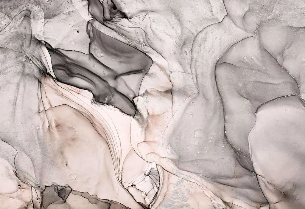 Фотообои в интерьере разводы чернилами  9-1551 фото