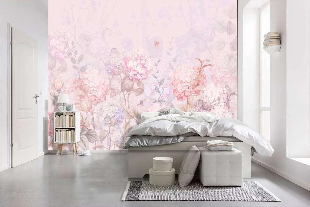 Фотообои в интерьере розовые мечты  13-111 фото