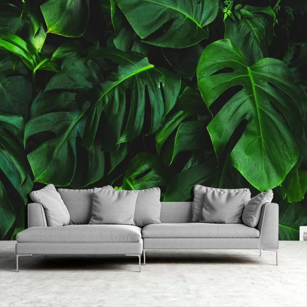 Фотообои в интерьере тропики роскошные  10-739 фото