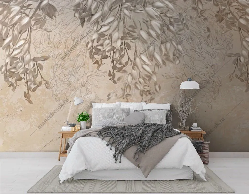 Фотообои Кампсисы в бутонах  10-935