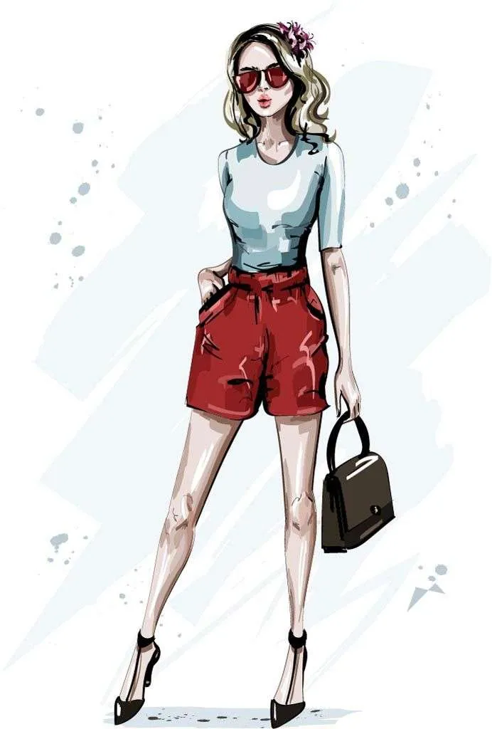 Фотообои в интерьере стильная блондинка  12-1380 фото