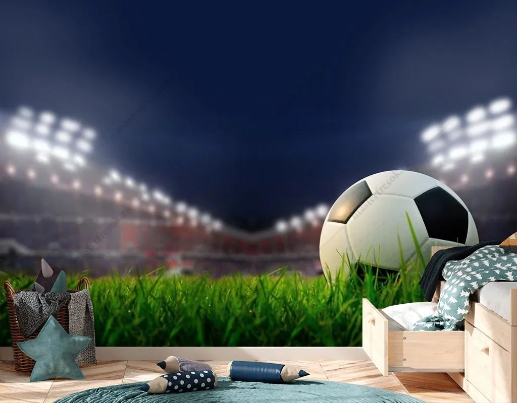 Фотообои Ночной стадион  12-1403
