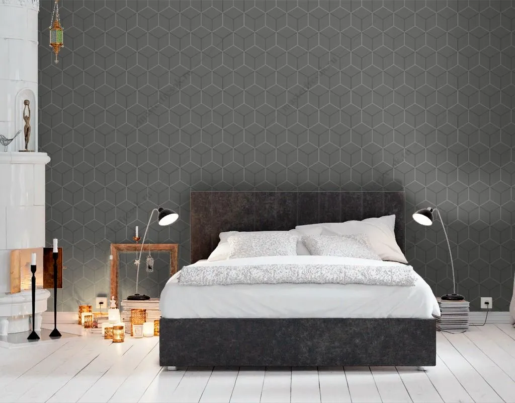 Фотообои в интерьере соты  14-578 фото