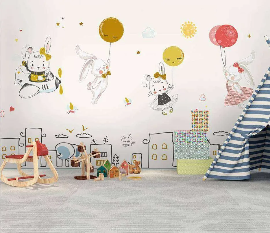 Фотообои Полет над городом  15-203