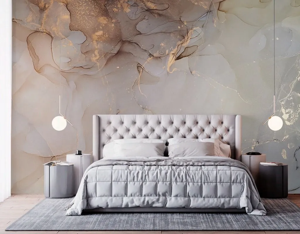 Фотообои в интерьере fluid art 03  9-1931 фото