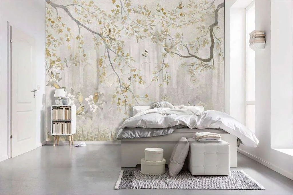 Фотообои в интерьере японский сад  7-788 фото