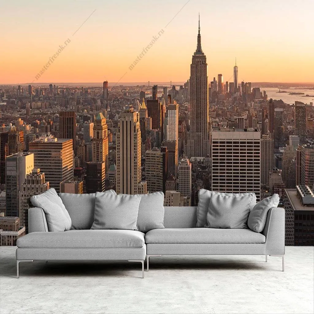 Фотообои Манхэттен Эмпайр стейт билдинг  9-1190