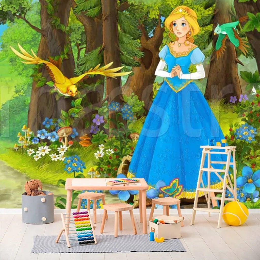 Фотообои Принцесса в лесу  12-111