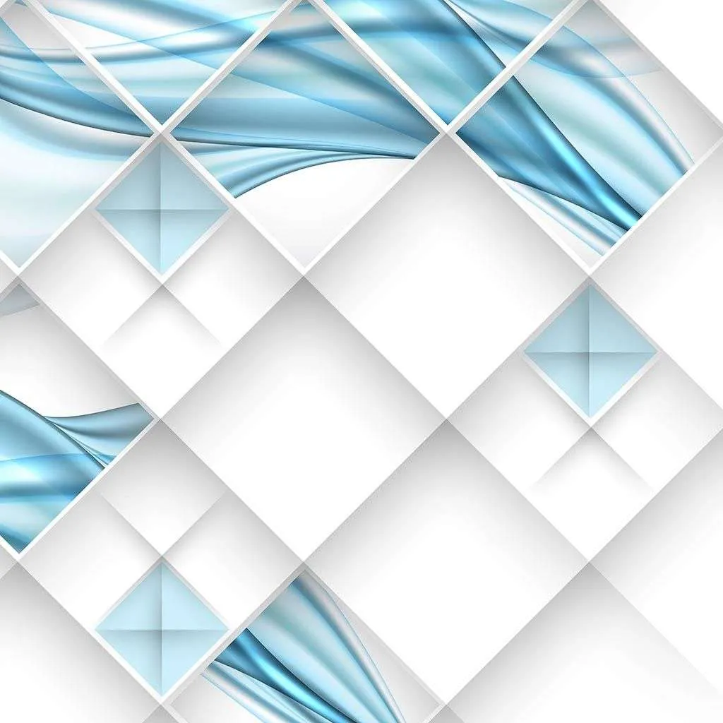 Фотообои в интерьере абстрактные волны  9-1490 фото