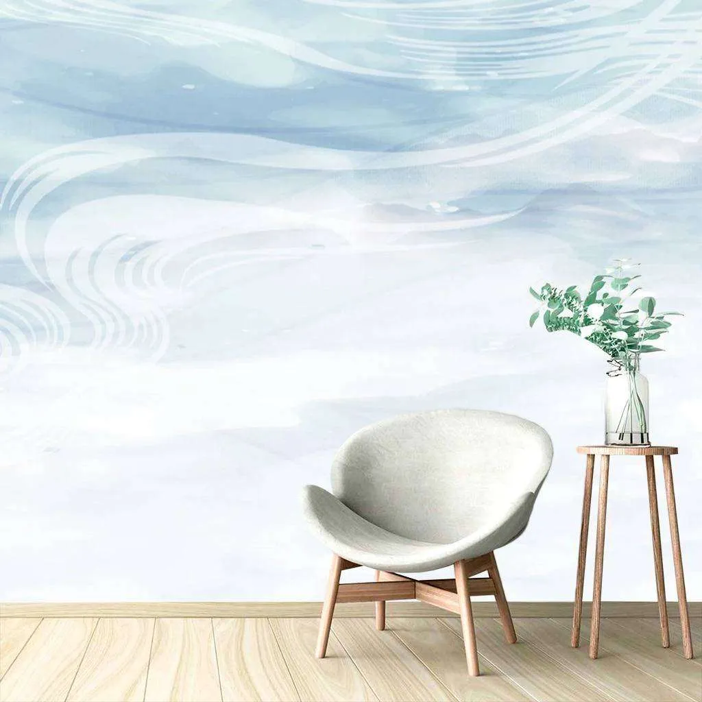 Фотообои в интерьере вьюга  15-679 фото