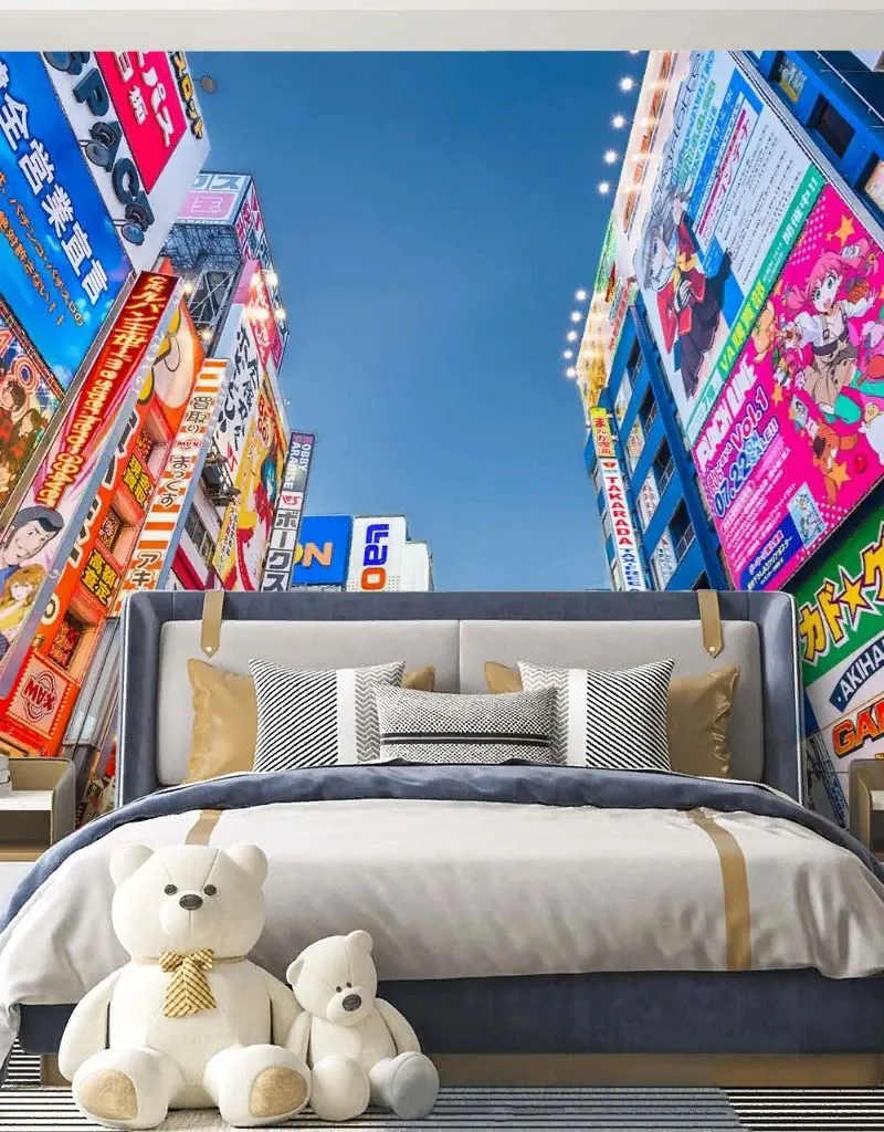 Фотообои в интерьере токио. акиба  9-2078 фото