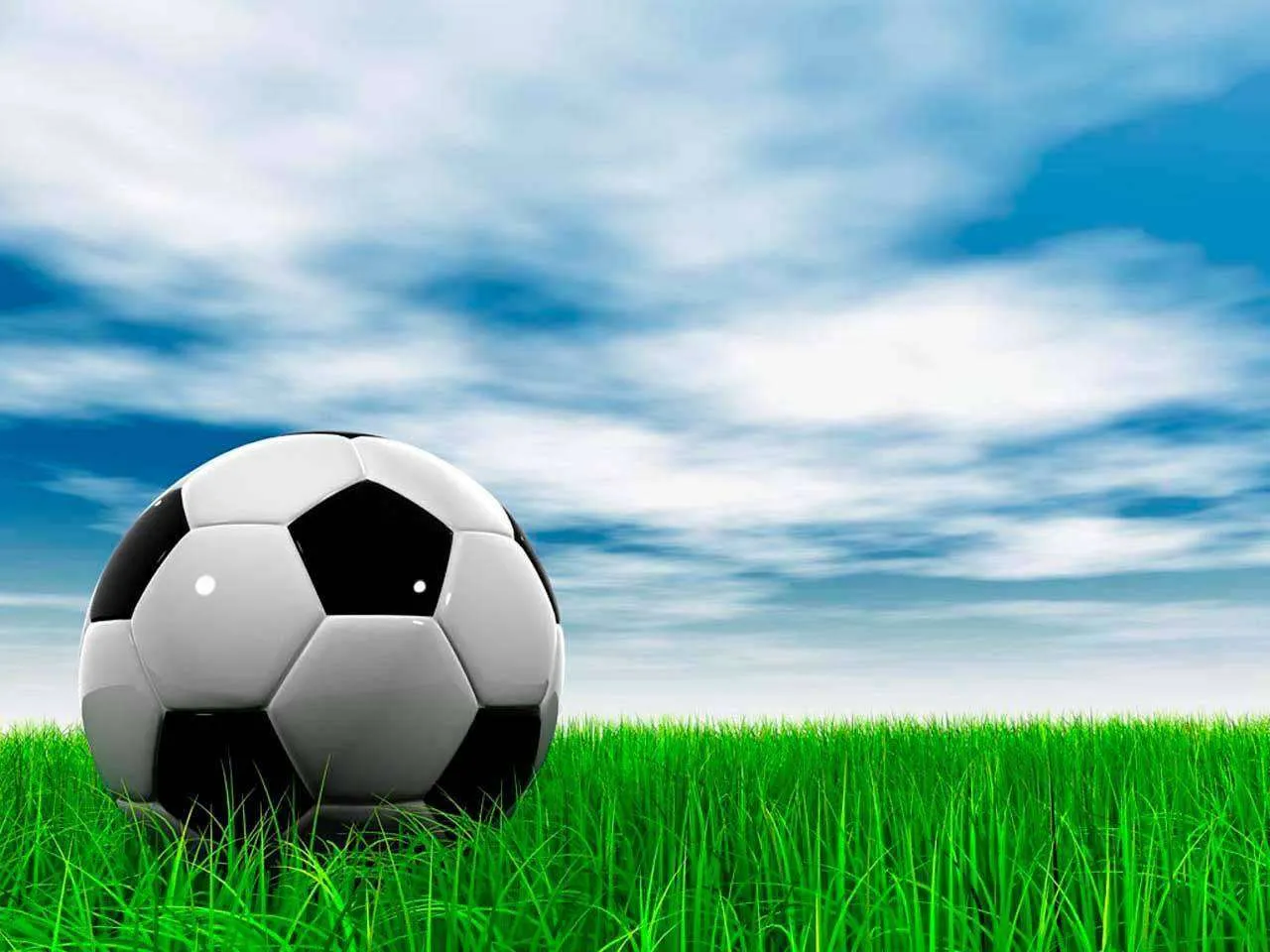 Фотообои в интерьере мяч на футбольном поле  12-386 фото