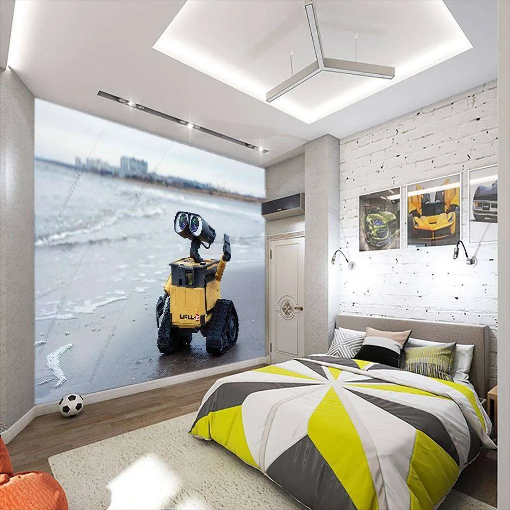 Фотообои в интерьере робот валли  12-1089 фото
