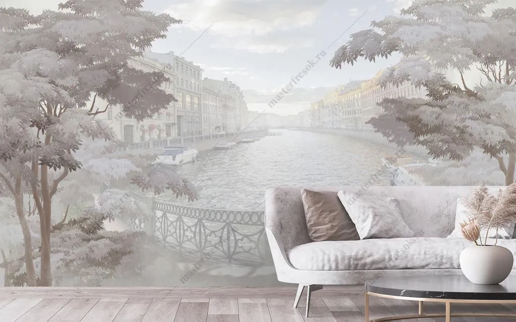 Фотообои Пейзаж прованс  13-344