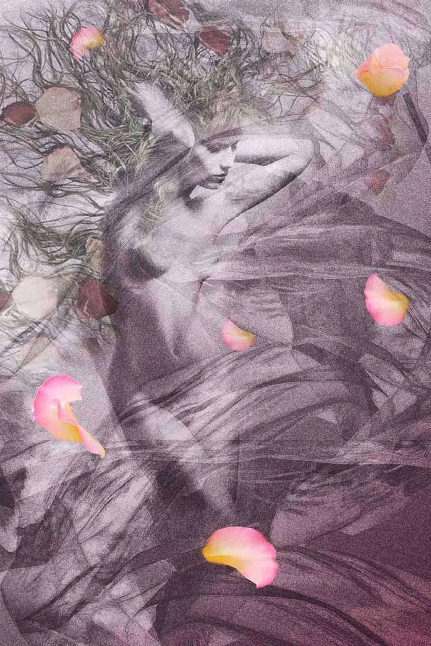 Фотообои в интерьере женщина абстракция  2-169 фото