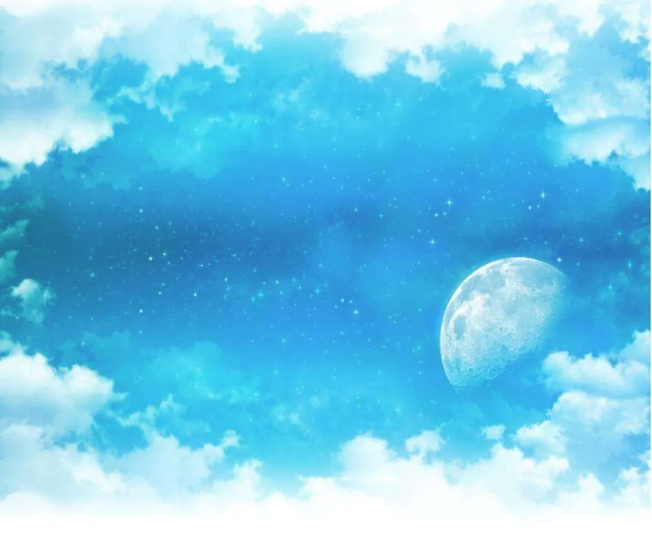 Фотообои в интерьере небо 3д  14-386 фото