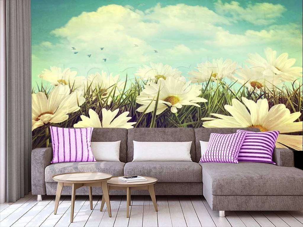 Фотообои Милые ромашки  10-337