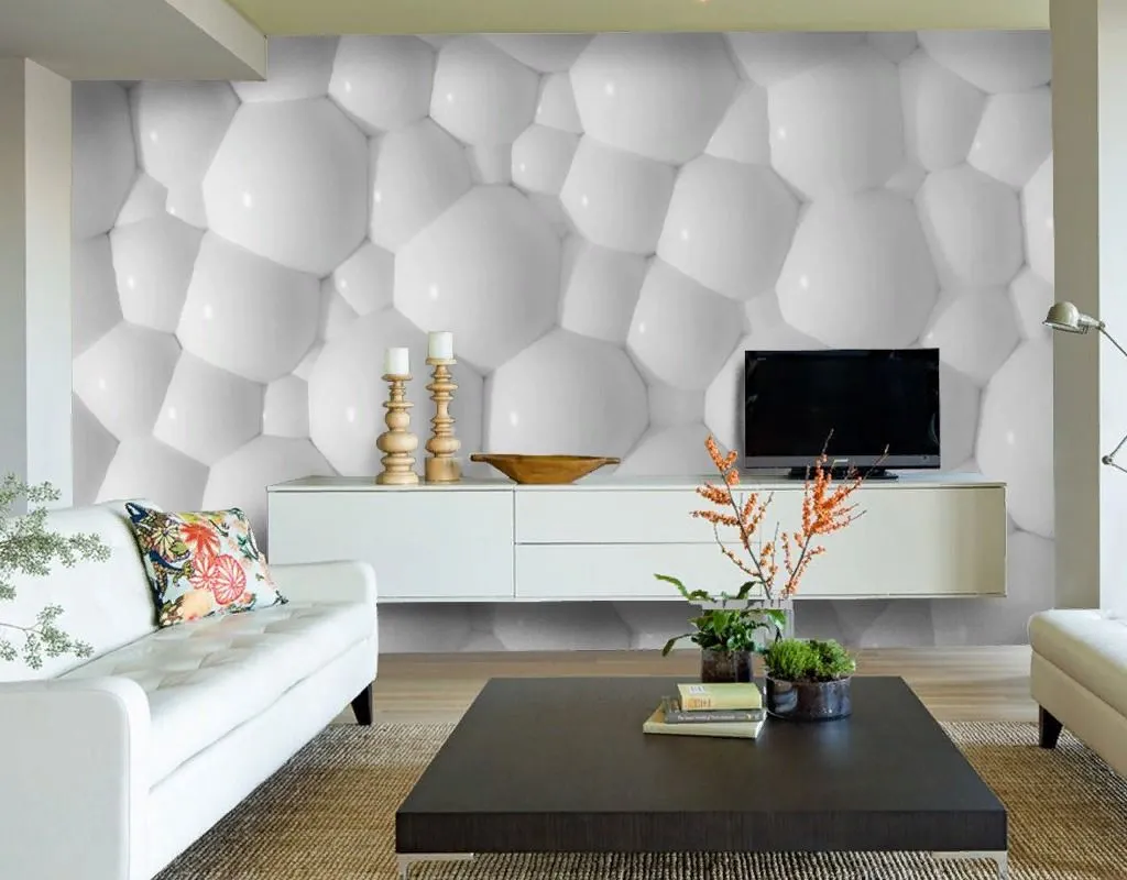 Фотообои в интерьере пузырьки  14-788 фото