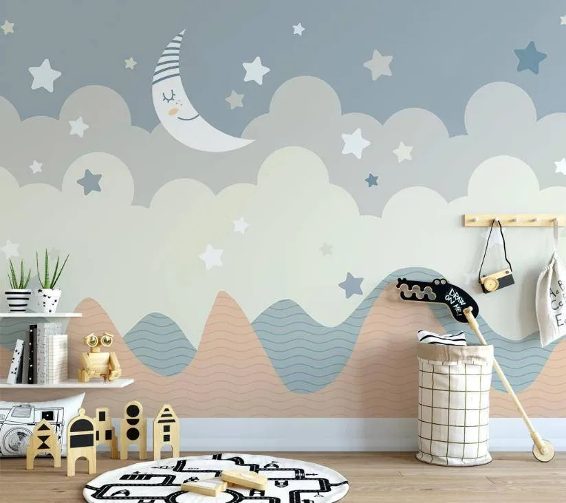 Фотообои в интерьере горы и холмы  15-041 фото