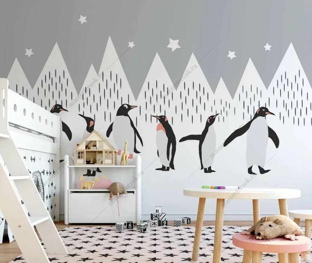 Фотообои Королевский пингвин  15-997