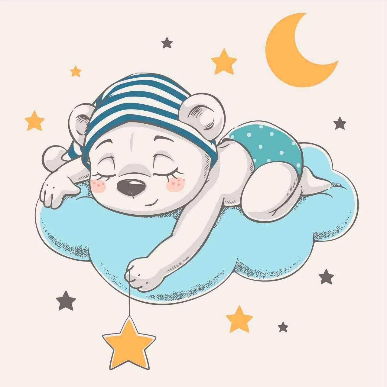 Фотообои в интерьере мишка отдыхает  12-478 фото