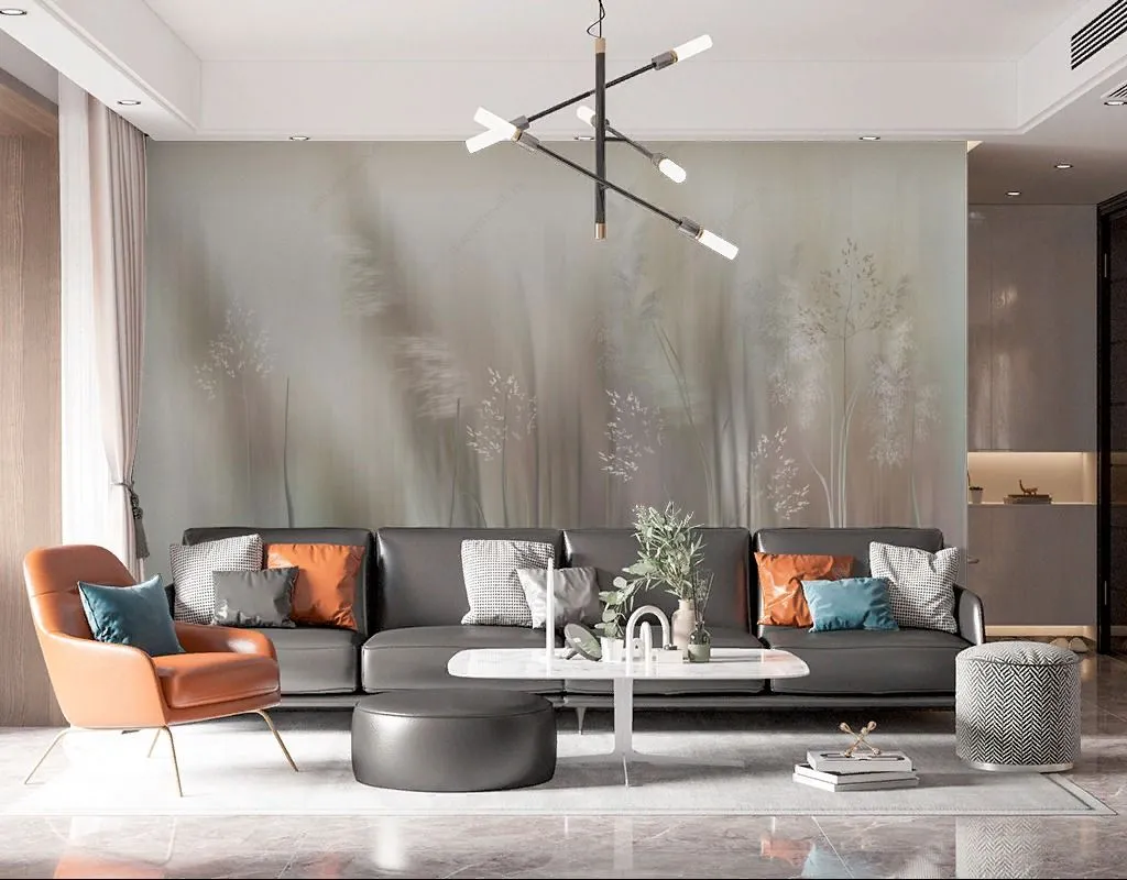 Фотообои Пампасная трава  13-514