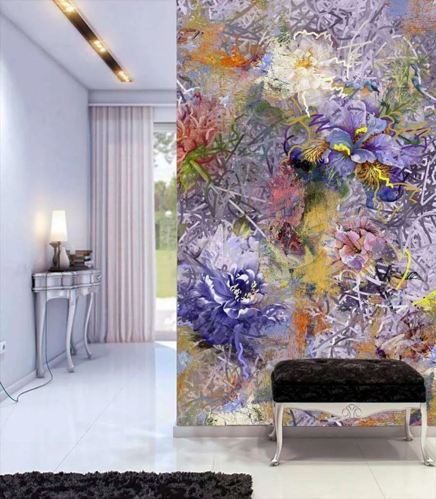 Фотообои Картина цветы  7-411