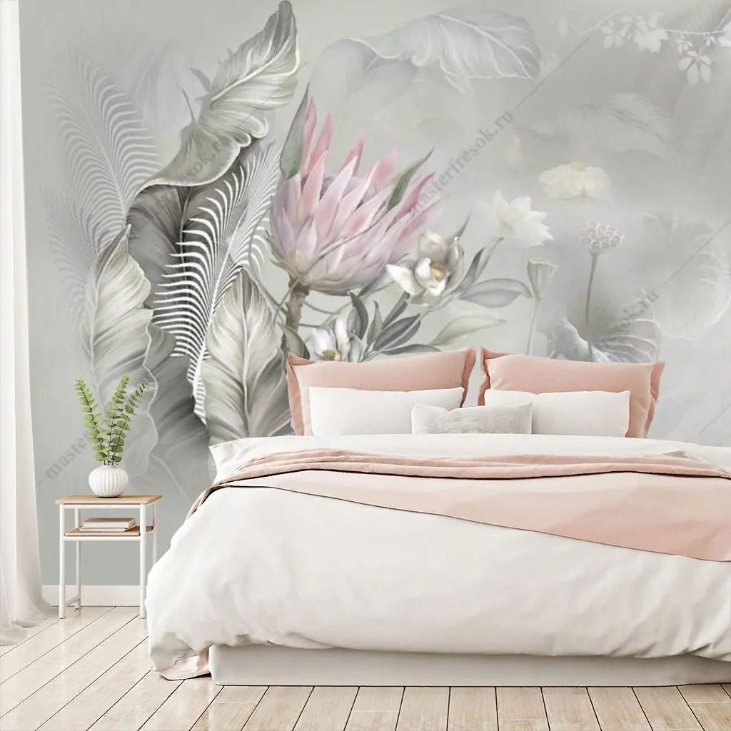 Фотообои Нежная протея  13-489