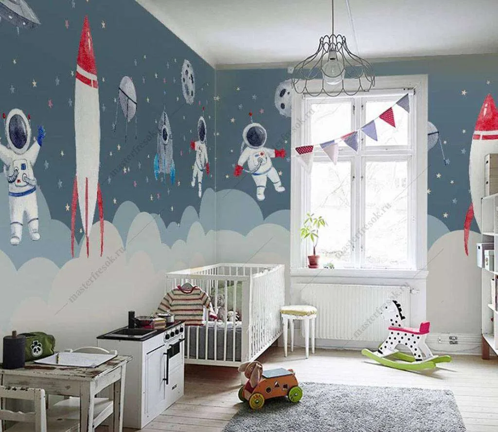 Фотообои в интерьере инопланетяне  15-999 фото