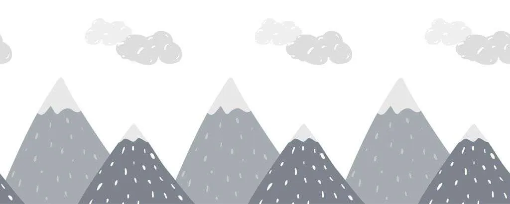 Фотообои в интерьере стильные горы  12-840 фото