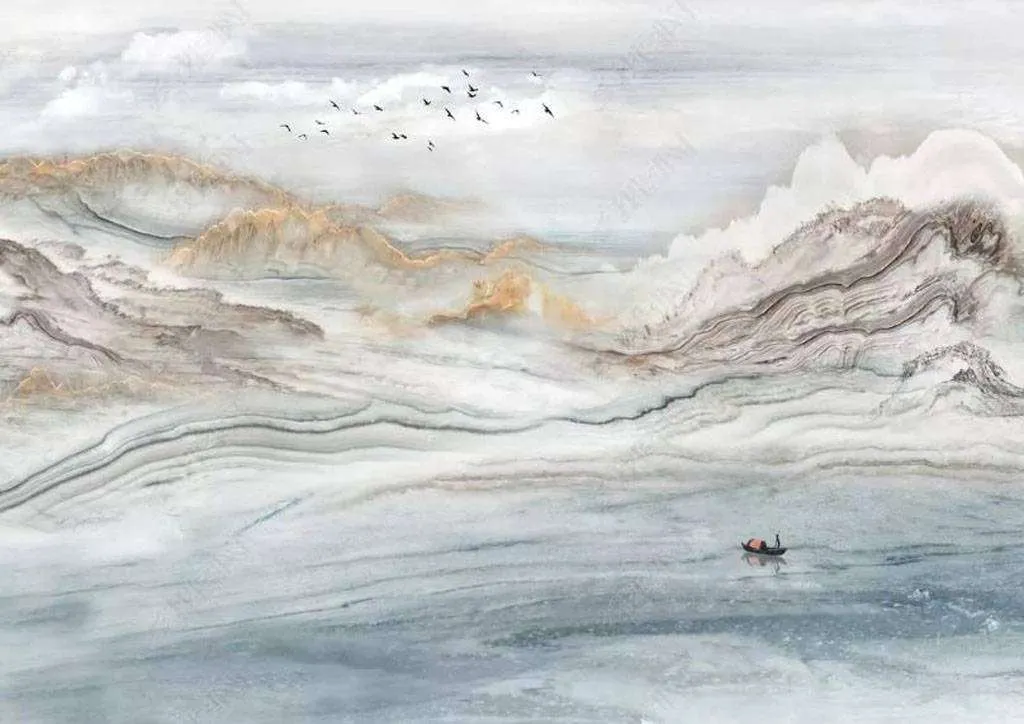 Фотообои в интерьере морской фон  15-646 фото