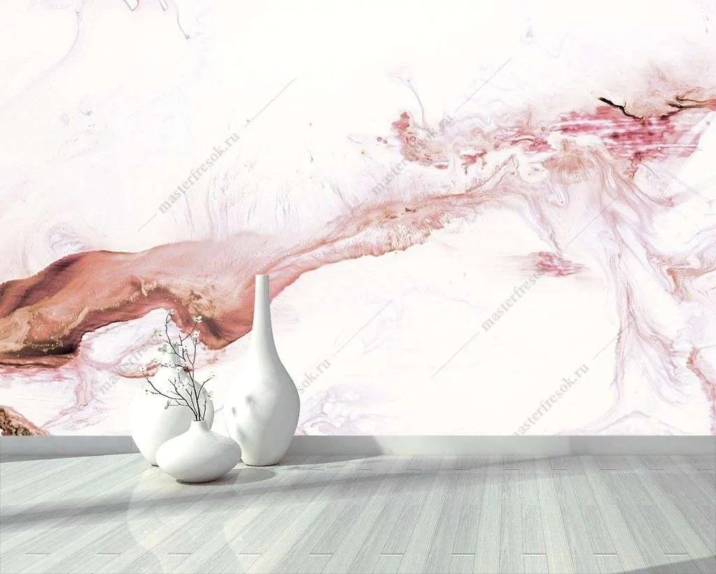 Фотообои в интерьере мраморная текстура  9-1418 фото