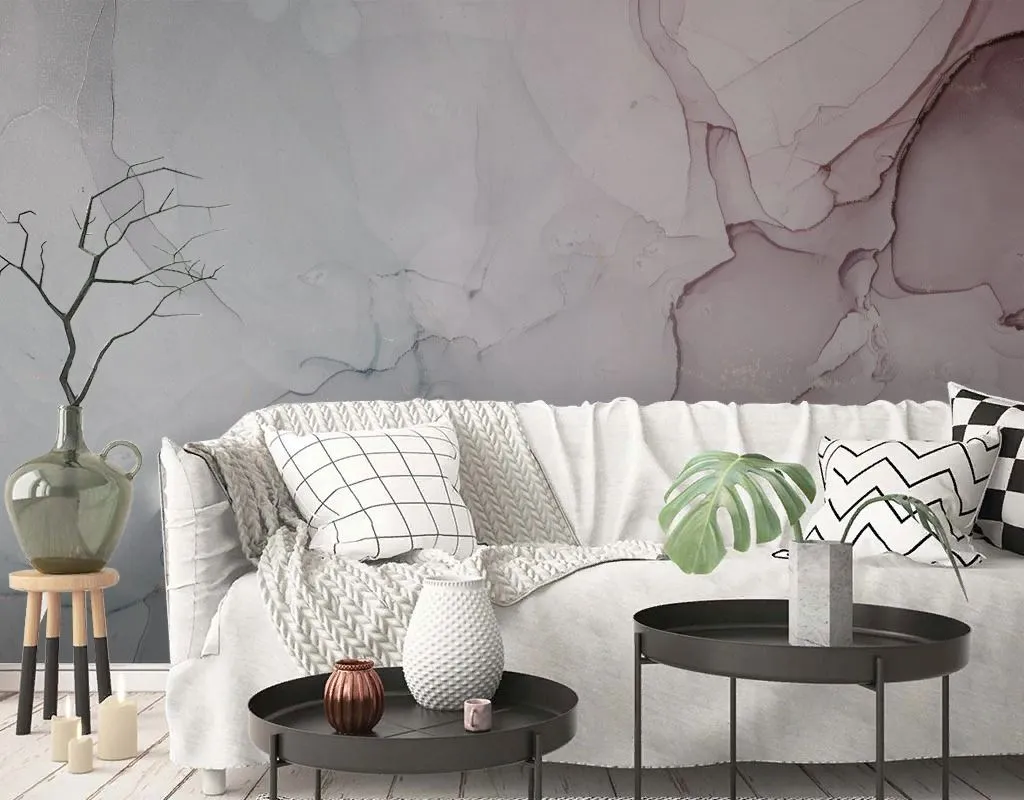 Фотообои в интерьере чернила серо-бежевый оттенок  9-2047 фото