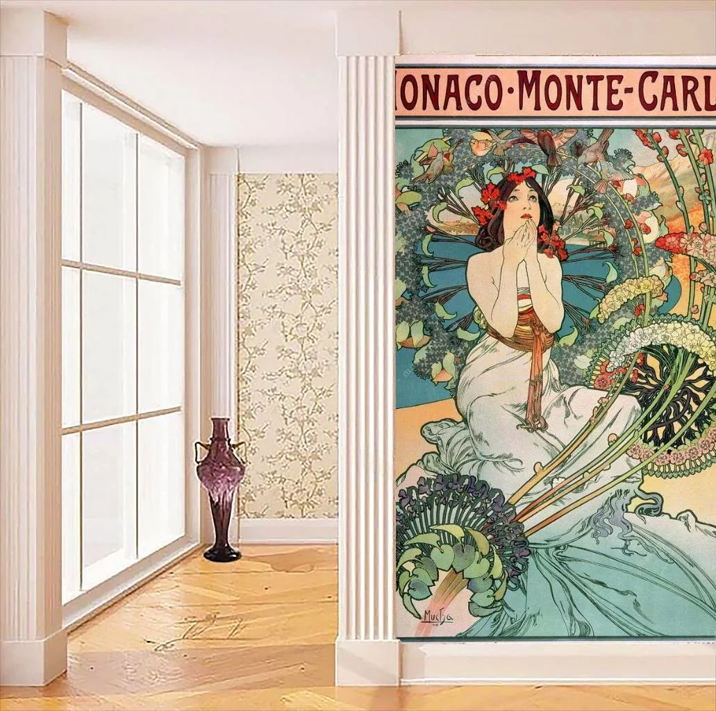 Фотообои Альфонс Мариа Муха - Монако Монте Карло  8-227