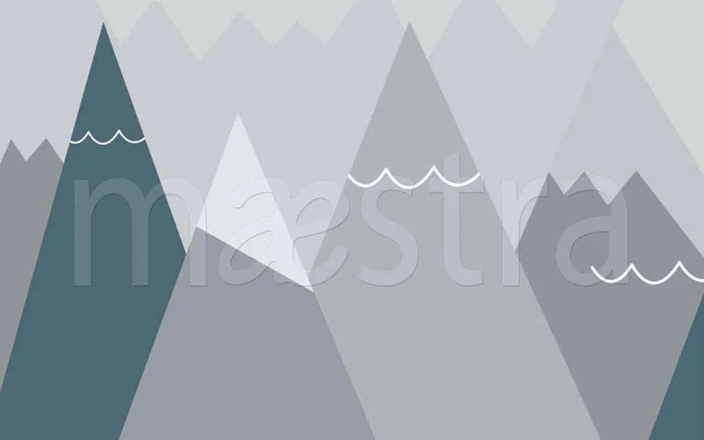 Фотообои в интерьере горы для малышей  15-278 фото