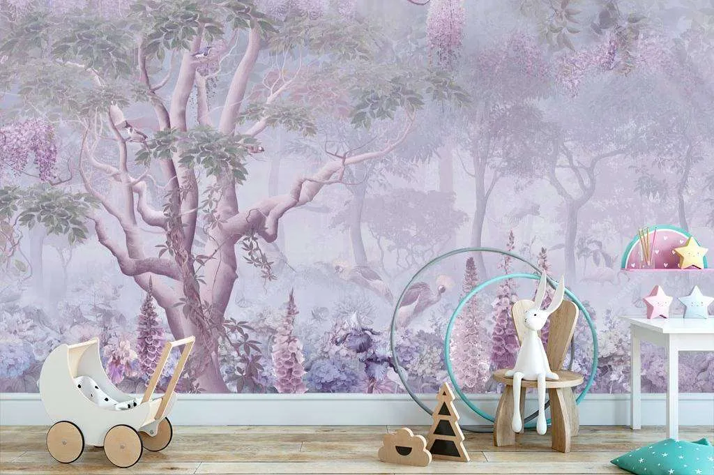 Фотообои в интерьере жар птица на воле  13-091 фото