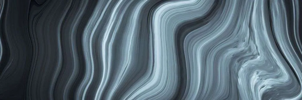 Фотообои в интерьере флюид арт - мрамор черный  9-943 фото