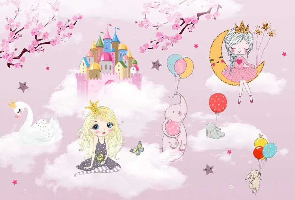 Фотообои в интерьере город принцесс  12-937 фото