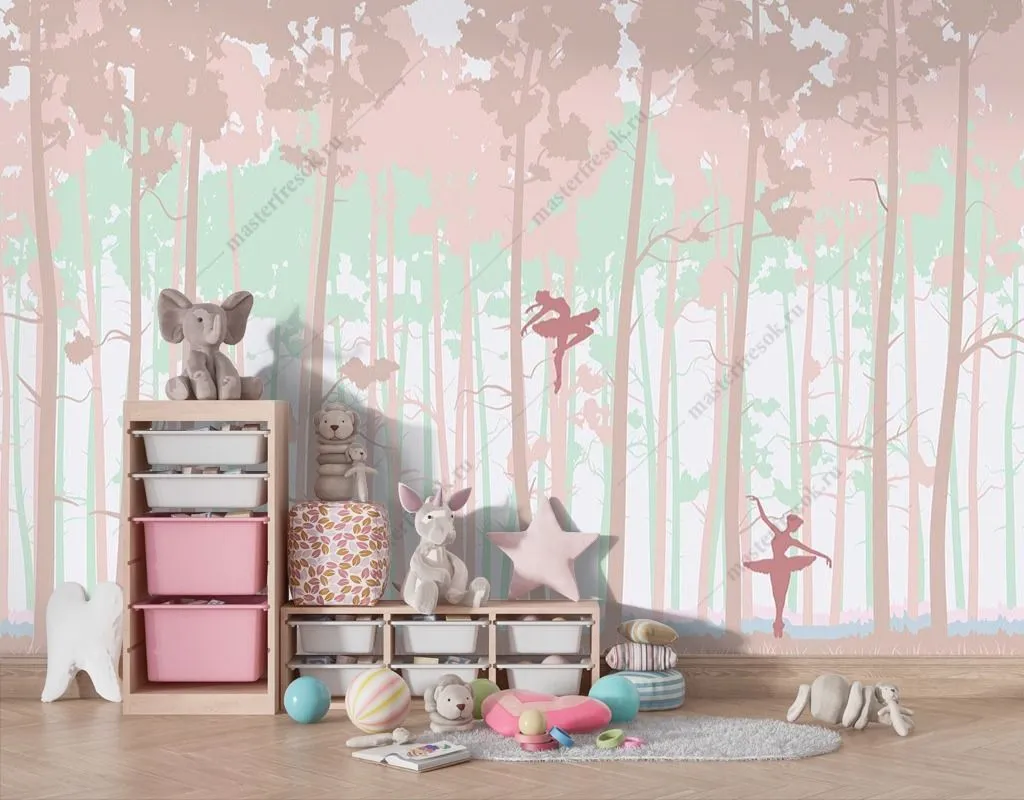 Фотообои Сказочный лес  14-402