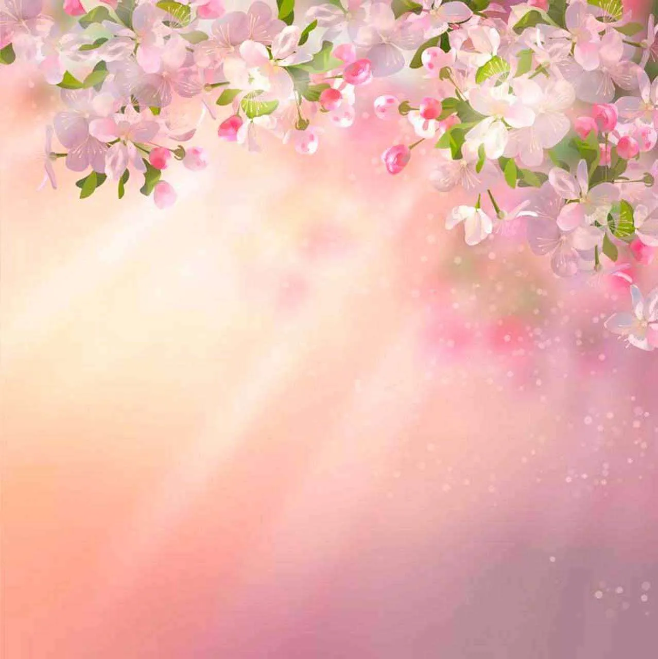 Фотообои в интерьере розовая цветущая сакура  10-117 фото