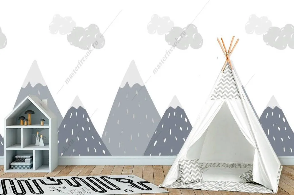 Фотообои Стильные горы  12-840