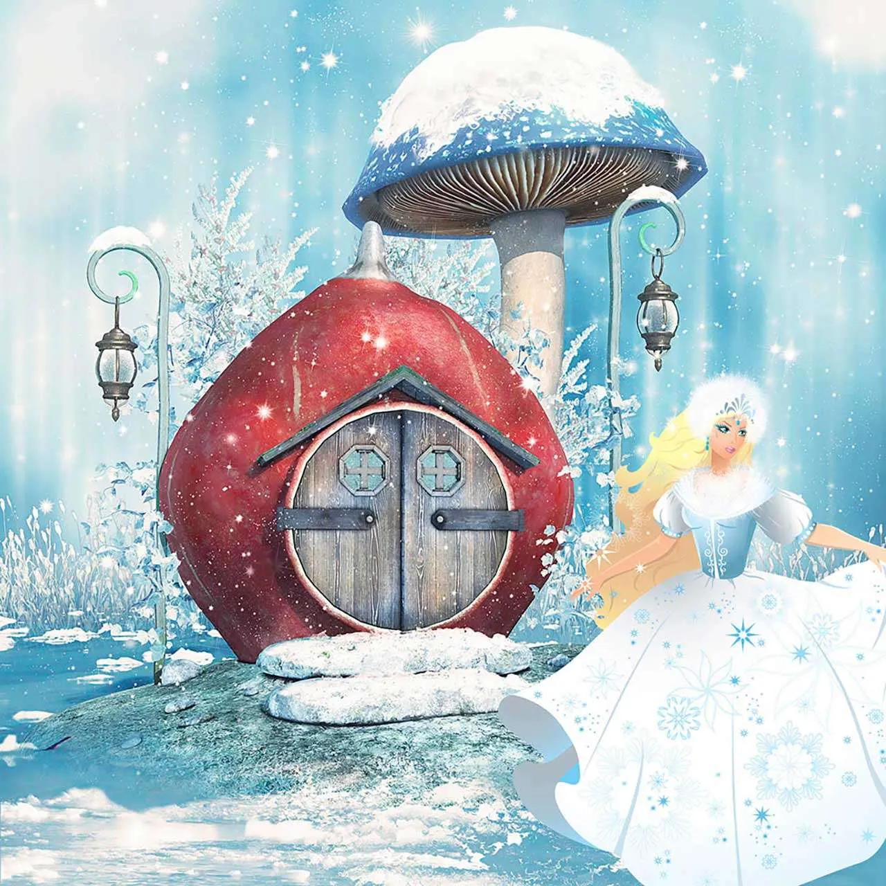 Фотообои в интерьере 3д  9-031 фото