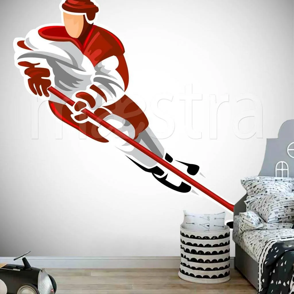 Фотообои Хоккеист в игре  12-567