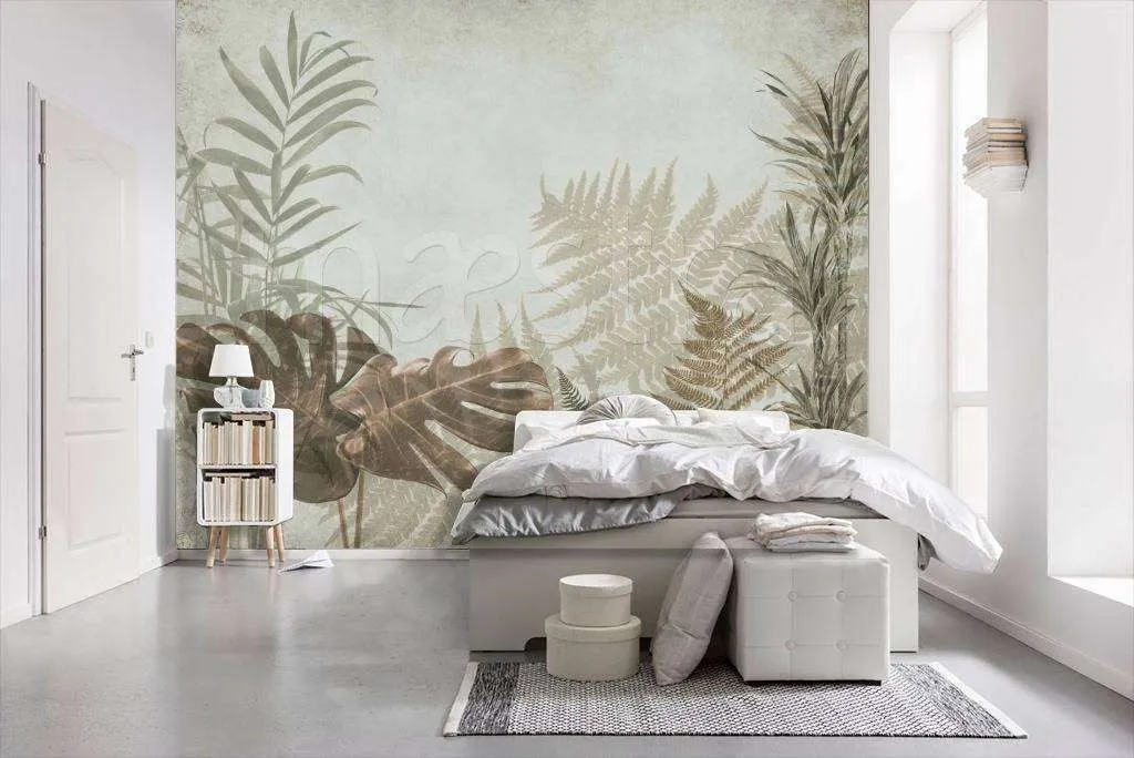 Фотообои Листья папоротников  7-785