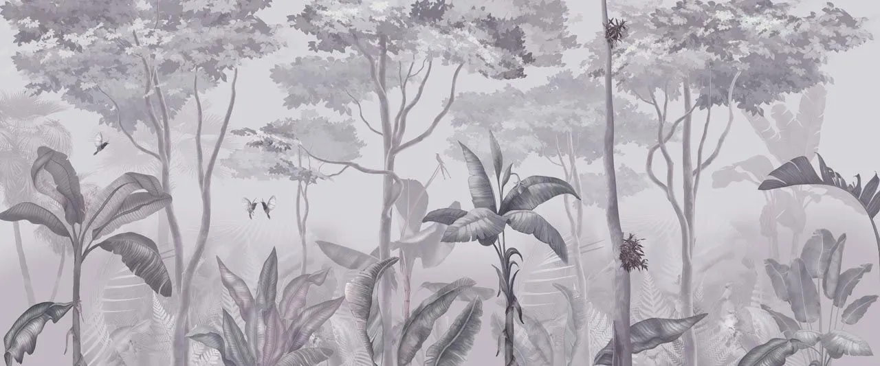 Фотообои в интерьере тропики лес  13-449 фото