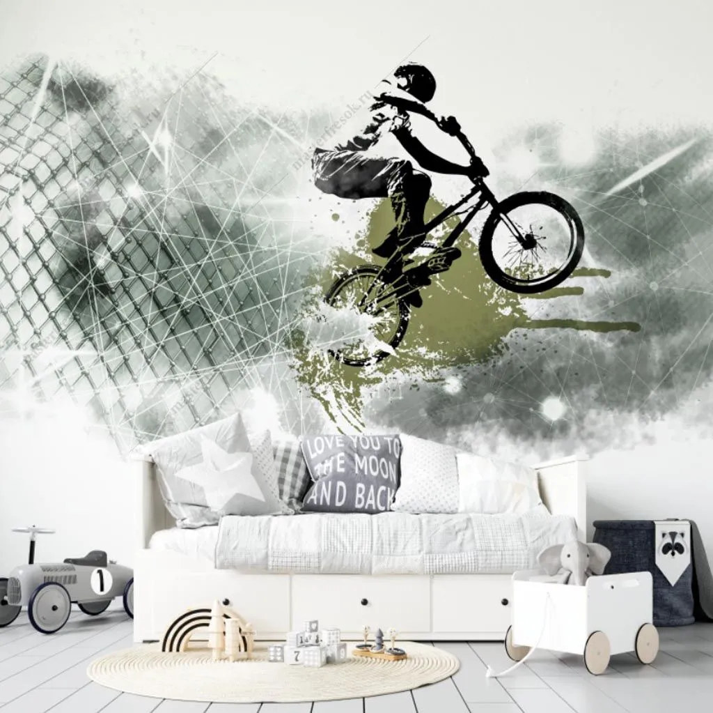 Фотообои Горный велосипед  12-1408