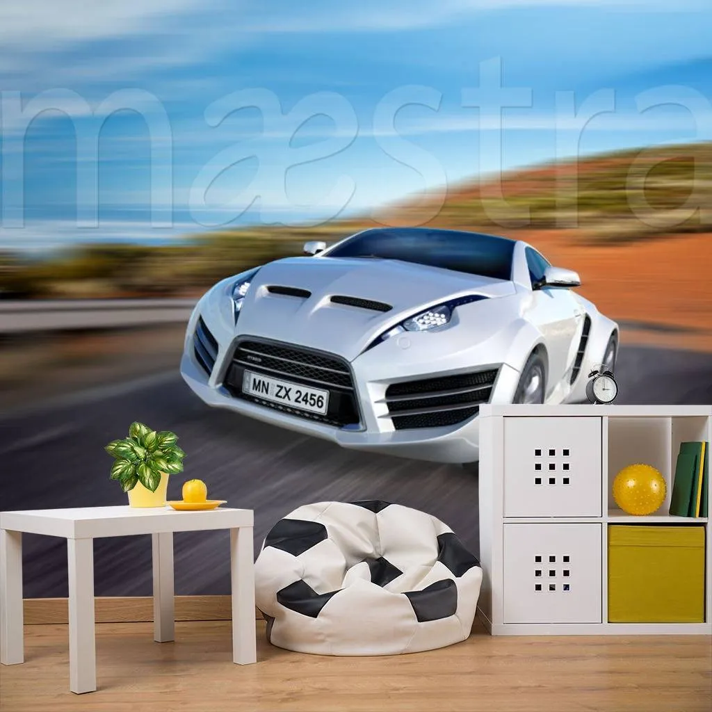 Фотообои Машина в пути  12-575