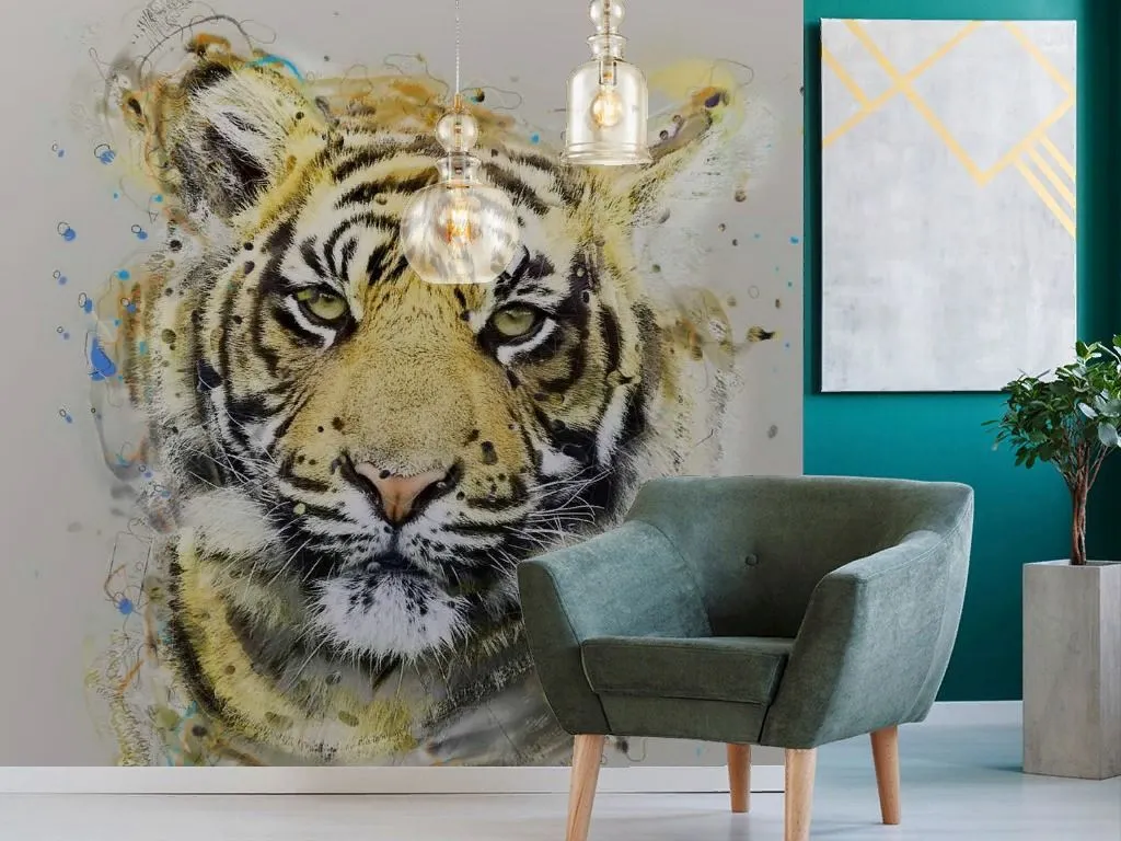 Фотообои Портрет тигра  17-4294